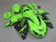 Carenagem Kawasaki ZX14R ZZR 1400 2006-2011 - Verde Preto