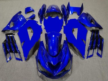 Carenagem Kawasaki ZX14R ZZR 1400 2012-2021 - Azul Preto