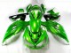 Carenagem Kawasaki ZX14R ZZR 1400 2012-2021 - Verde Preto Carenagem Kawasaki ZX14R ZZR 1400 2012-2021 - Verde Preto