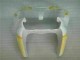 Carenagem Kawasaki ZX6R 2000-2002 - Branco Amarelo Chama Carenagem Kawasaki ZX6R 2000-2002 - Branco Amarelo Chama