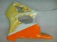 Carenagem Kawasaki ZX6R 2000-2002 - Branco Amarelo Chama Carenagem Kawasaki ZX6R 2000-2002 - Branco Amarelo Chama