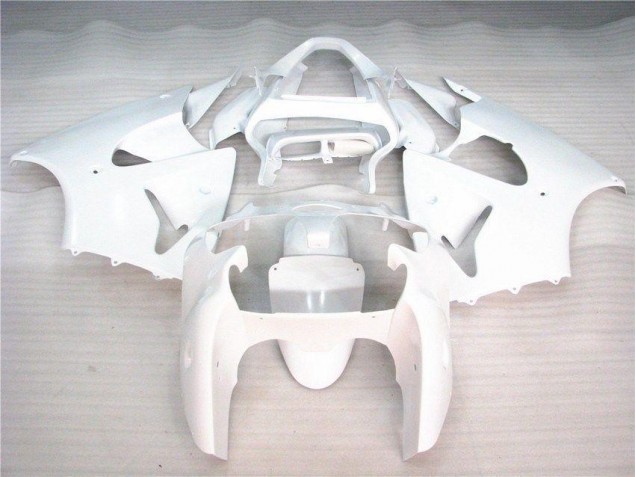 Carenagem Kawasaki ZX6R 2000-2002 - Brilhante Branco Carenagem Kawasaki ZX6R 2000-2002 - Brilhante Branco