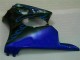 Carenagem Kawasaki ZX6R 2000-2002 - Preto & Azul Chama Carenagem Kawasaki ZX6R 2000-2002 - Preto & Azul Chama