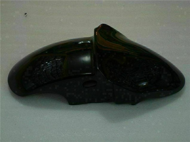 Carenagem Kawasaki ZX6R 2000-2002 - Preto & Azul Chama Carenagem Kawasaki ZX6R 2000-2002 - Preto & Azul Chama