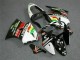 Carenagem Kawasaki ZX6R 2000-2002 - Preto Branco Eurobet