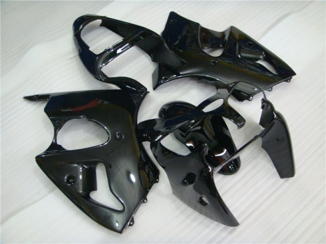 Carenagem Kawasaki ZX6R 2000-2002 - Preto Brilhante Carenagem Kawasaki ZX6R 2000-2002 - Preto Brilhante