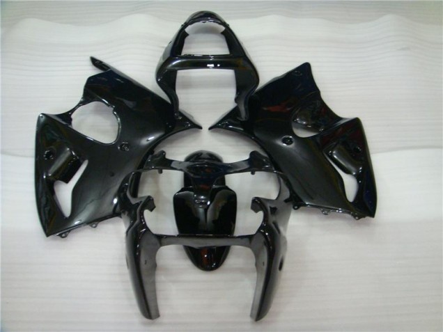 Carenagem Kawasaki ZX6R 2000-2002 - Preto Brilhante Carenagem Kawasaki ZX6R 2000-2002 - Preto Brilhante