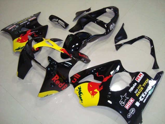Carenagem Kawasaki ZX6R 2000-2002 - Red Bull Carenagem Kawasaki ZX6R 2000-2002 - Red Bull