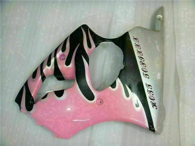 Carenagem Kawasaki ZX6R 2000-2002 - Rosa Carenagem Kawasaki ZX6R 2000-2002 - Rosa
