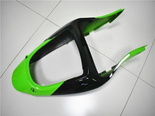 Carenagem Kawasaki ZX6R 2000-2002 - Verde Branco Preto Carenagem Kawasaki ZX6R 2000-2002 - Verde Branco Preto