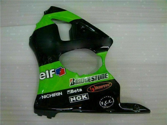 Carenagem Kawasaki ZX6R 2000-2002 - Verde Carenagem Kawasaki ZX6R 2000-2002 - Verde