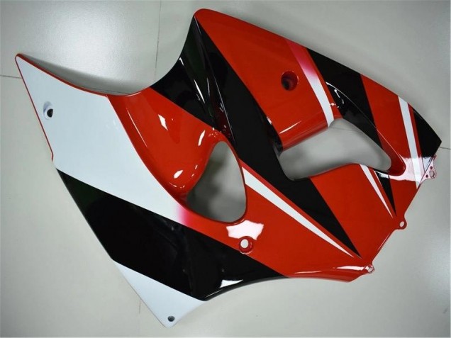 Carenagem Kawasaki ZX6R 2000-2002 - Vermelho Preto Branco Carenagem Kawasaki ZX6R 2000-2002 - Vermelho Preto Branco