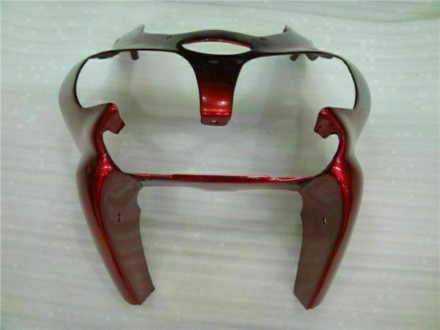 Carenagem Kawasaki ZX6R 2000-2002 - Vermelho Preto Carenagem Kawasaki ZX6R 2000-2002 - Vermelho Preto
