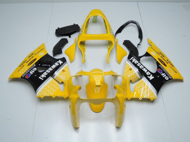 Carenagem Kawasaki ZX6R 2003-2004 - Amarelo Arrow
