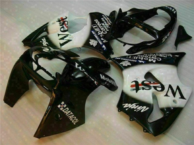 Carenagem Kawasaki ZX6R 2003-2004 - Preto West Ninja Carenagem Kawasaki ZX6R 2003-2004 - Preto West Ninja