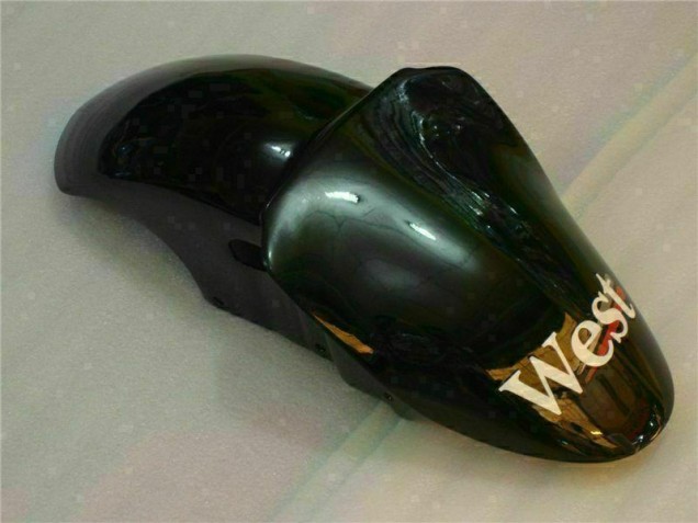 Carenagem Kawasaki ZX6R 2003-2004 - Preto West Ninja Carenagem Kawasaki ZX6R 2003-2004 - Preto West Ninja