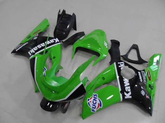 Carenagem Kawasaki ZX6R 2003-2004 - Verde Fuchs Carenagem Kawasaki ZX6R 2003-2004 - Verde Fuchs