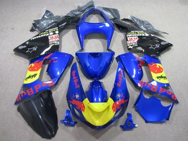 Carenagem Kawasaki ZX6R 2005-2006 - Azul Red Bull Ninja