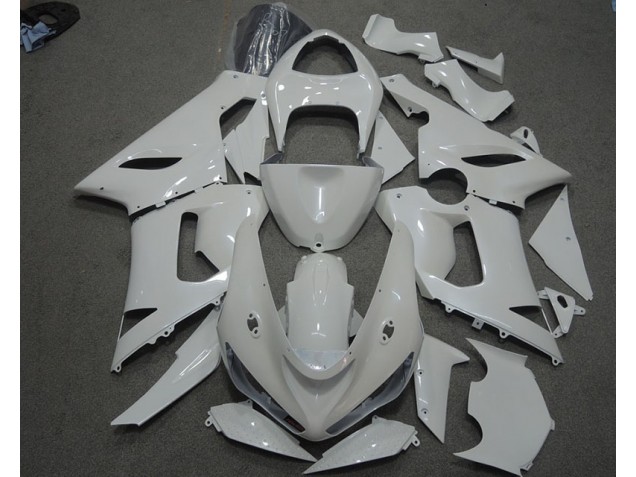 Carenagem Kawasaki ZX6R 2005-2006 - Branco Carenagem Kawasaki ZX6R 2005-2006 - Branco