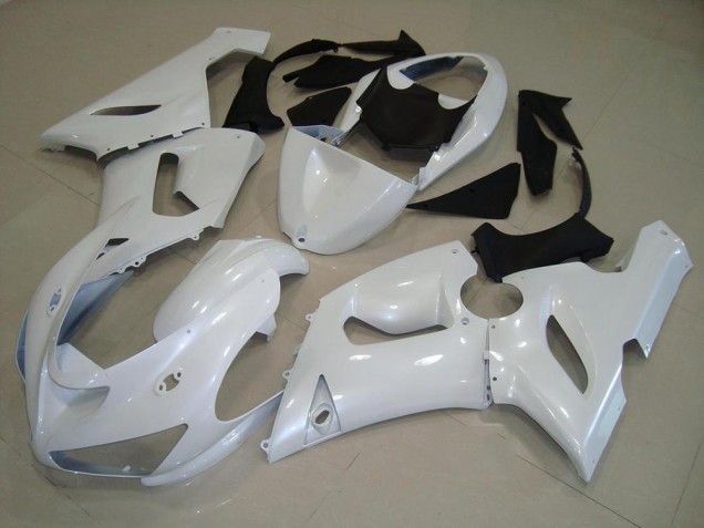 Carenagem Kawasaki ZX6R 2005-2006 - Dark Branco Pérola Carenagem Kawasaki ZX6R 2005-2006 - Dark Branco Pérola