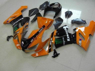 Carenagem Kawasaki ZX6R 2005-2006 - Laranja Monster