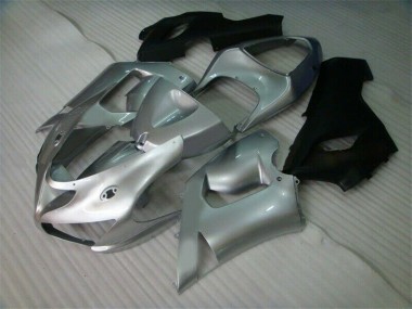 Carenagem Kawasaki ZX6R 2005-2006 - Prata Preto