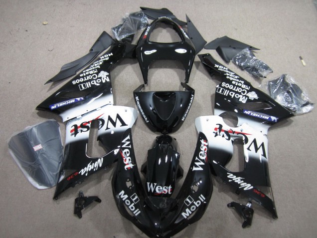 Carenagem Kawasaki ZX6R 2005-2006 - Preto West Mobil Ninja 636 Carenagem Kawasaki ZX6R 2005-2006 - Preto West Mobil Ninja 636