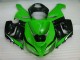 Carenagem Kawasaki ZX6R 2005-2006 - Verde Branco Preto Carenagem Kawasaki ZX6R 2005-2006 - Verde Branco Preto