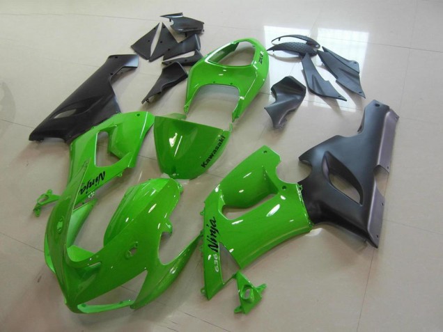 Carenagem Kawasaki ZX6R 2005-2006 - Verde Carenagem Kawasaki ZX6R 2005-2006 - Verde
