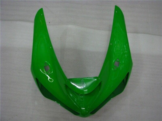 Carenagem Kawasaki ZX6R 2005-2006 - Verde Preto Fosco Carenagem Kawasaki ZX6R 2005-2006 - Verde Preto Fosco
