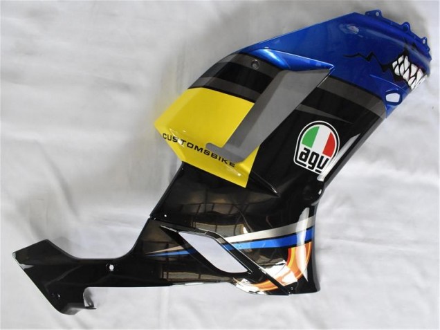 Carenagem Kawasaki ZX6R 2007-2008 - Azul Tubarão