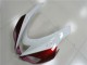 Carenagem Kawasaki ZX6R 2007-2008 - Branco Preto Vermelho Carenagem Kawasaki ZX6R 2007-2008 - Branco Preto Vermelho