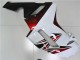 Carenagem Kawasaki ZX6R 2007-2008 - Branco Preto Vermelho Carenagem Kawasaki ZX6R 2007-2008 - Branco Preto Vermelho