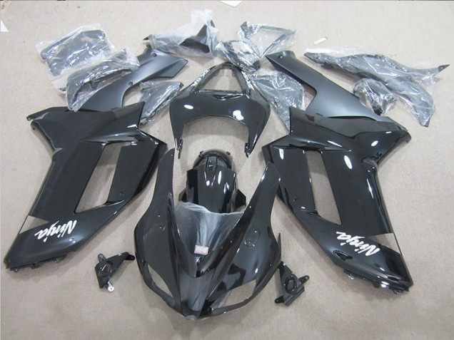Carenagem Kawasaki ZX6R 2007-2008 - Preto Ninja Carenagem Kawasaki ZX6R 2007-2008 - Preto Ninja