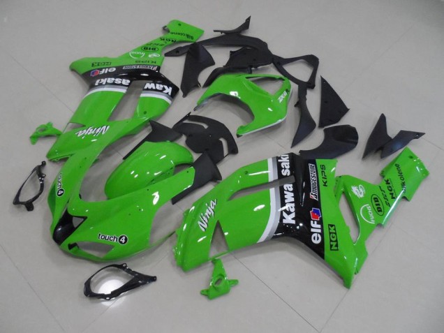 Carenagem Kawasaki ZX6R 2007-2008 - Verde Arrow