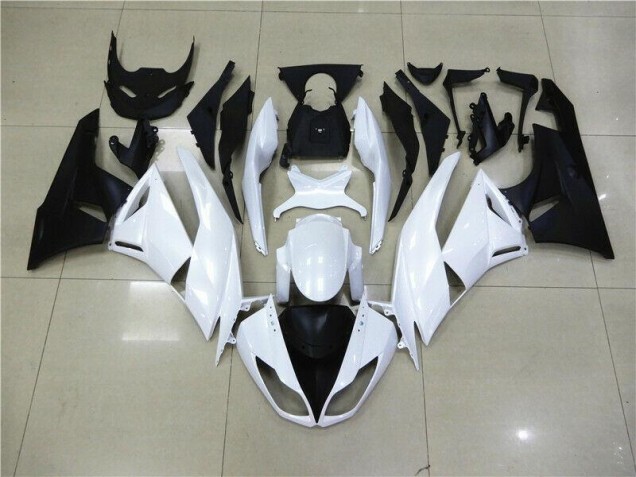 Carenagem Kawasaki ZX6R 2009-2012 - Branco Carenagem Kawasaki ZX6R 2009-2012 - Branco