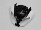 Carenagem Kawasaki ZX6R 2009-2012 - Preto Branco