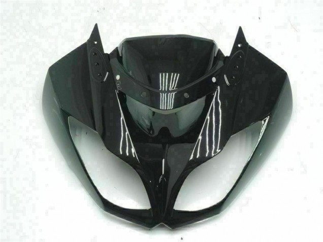 Carenagem Kawasaki ZX6R 2009-2012 - Preto Branco Ninja 636
