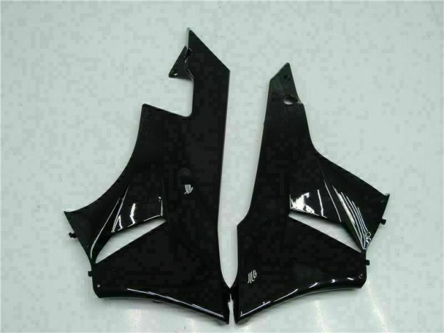 Carenagem Kawasaki ZX6R 2009-2012 - Preto Branco Ninja 636