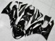Carenagem Kawasaki ZX6R 2009-2012 - Preto Branco Ninja Carenagem Kawasaki ZX6R 2009-2012 - Preto Branco Ninja