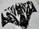 Carenagem Kawasaki ZX6R 2009-2012 - Preto Branco Ninja Carenagem Kawasaki ZX6R 2009-2012 - Preto Branco Ninja