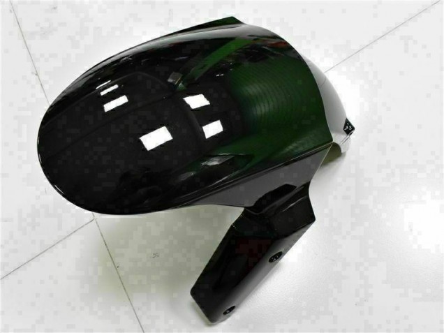 Carenagem Kawasaki ZX6R 2009-2012 - Preto Branco Ninja Carenagem Kawasaki ZX6R 2009-2012 - Preto Branco Ninja