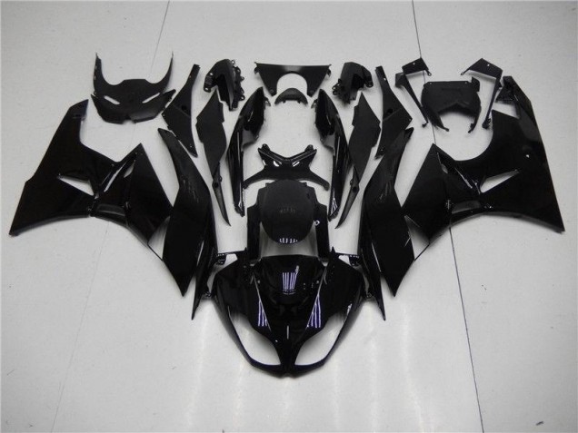 Carenagem Kawasaki ZX6R 2009-2012 - Preto Brilhante