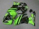 Carenagem Kawasaki ZX6R 2009-2012 - Preto Verde 3M Touch4
