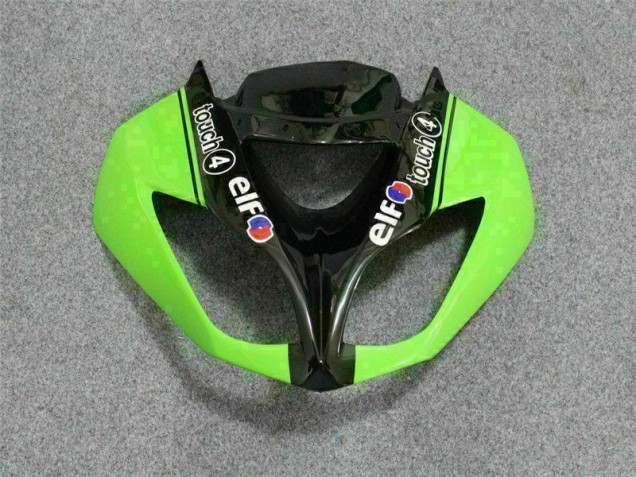 Carenagem Kawasaki ZX6R 2009-2012 - Preto Verde 3M Touch4