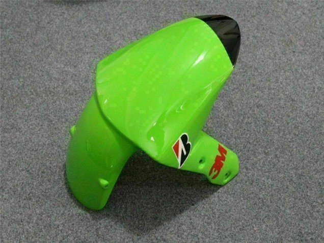 Carenagem Kawasaki ZX6R 2009-2012 - Preto Verde 3M Touch4