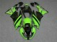 Carenagem Kawasaki ZX6R 2009-2012 - Preto Verde 3M Touch4