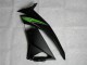 Carenagem Kawasaki ZX6R 2009-2012 - Preto Verde 636 Carenagem Kawasaki ZX6R 2009-2012 - Preto Verde 636