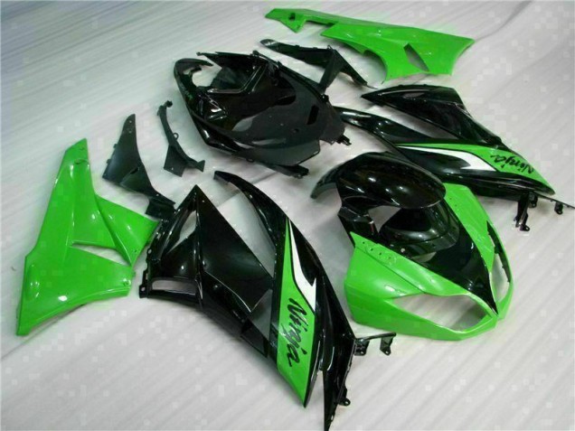 Carenagem Kawasaki ZX6R 2009-2012 - Preto Verde