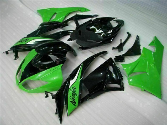 Carenagem Kawasaki ZX6R 2009-2012 - Preto Verde